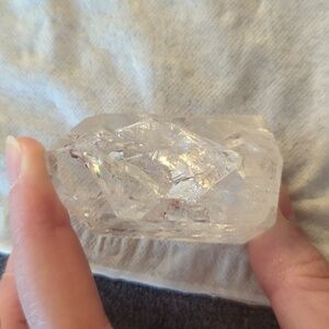 Crackle quartz crystal
